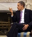 Obama makes a point